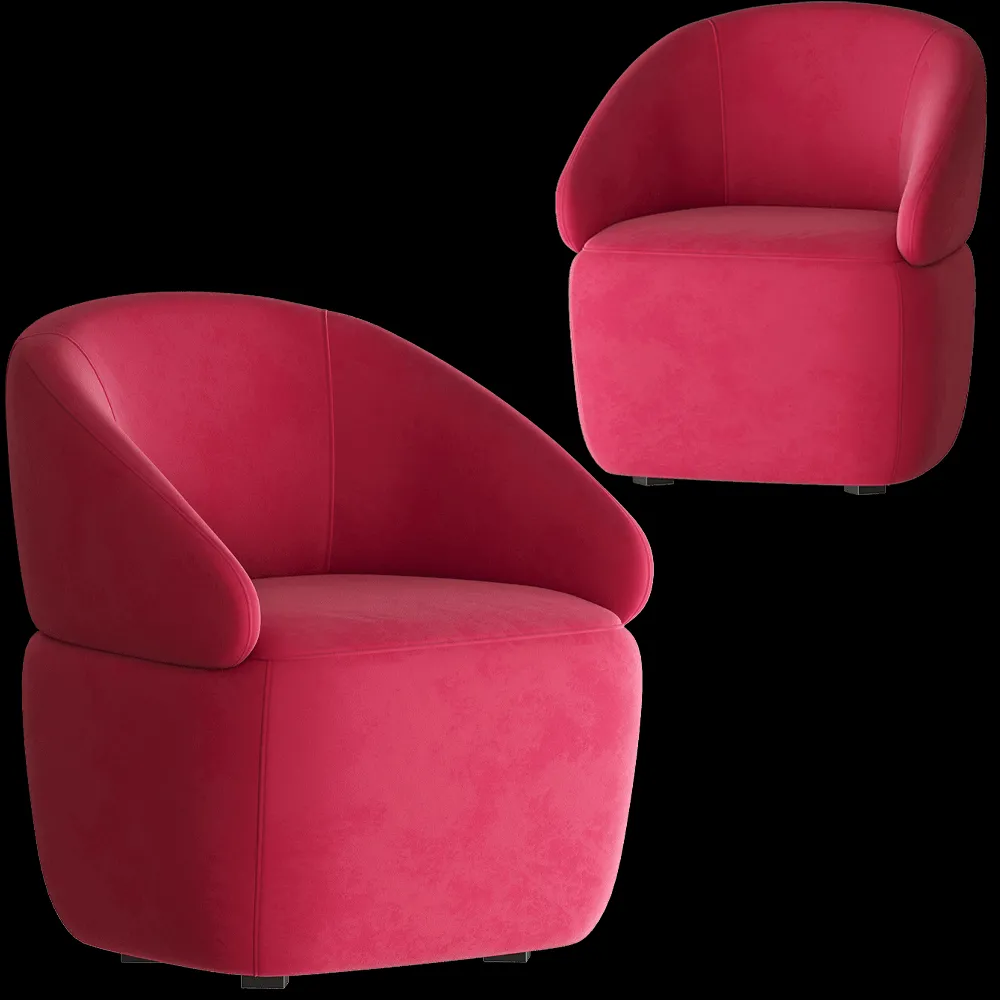 MISSANA – Armchair Agora Petit 3ds Max