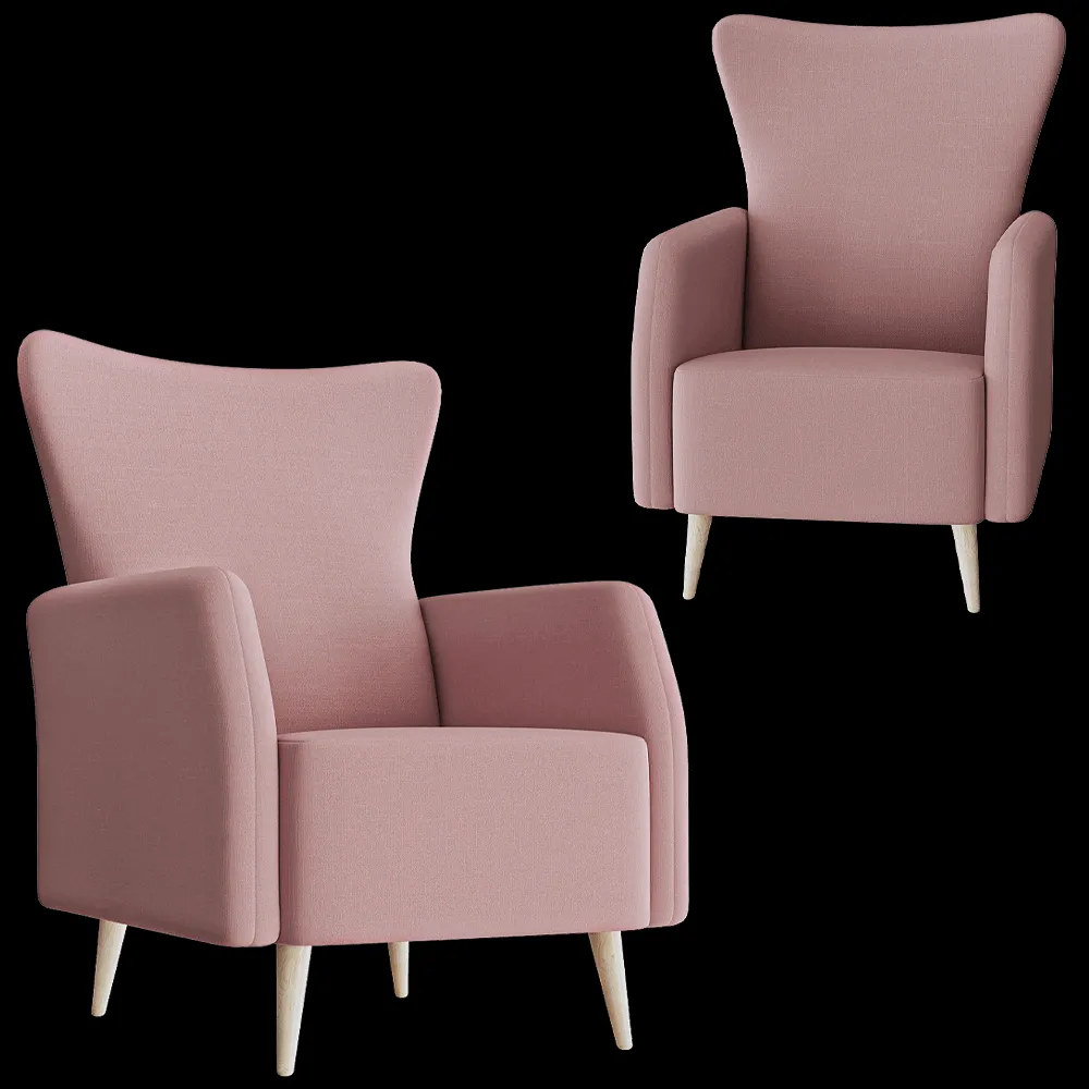 MISSANA – Armchair Alice 3ds Max