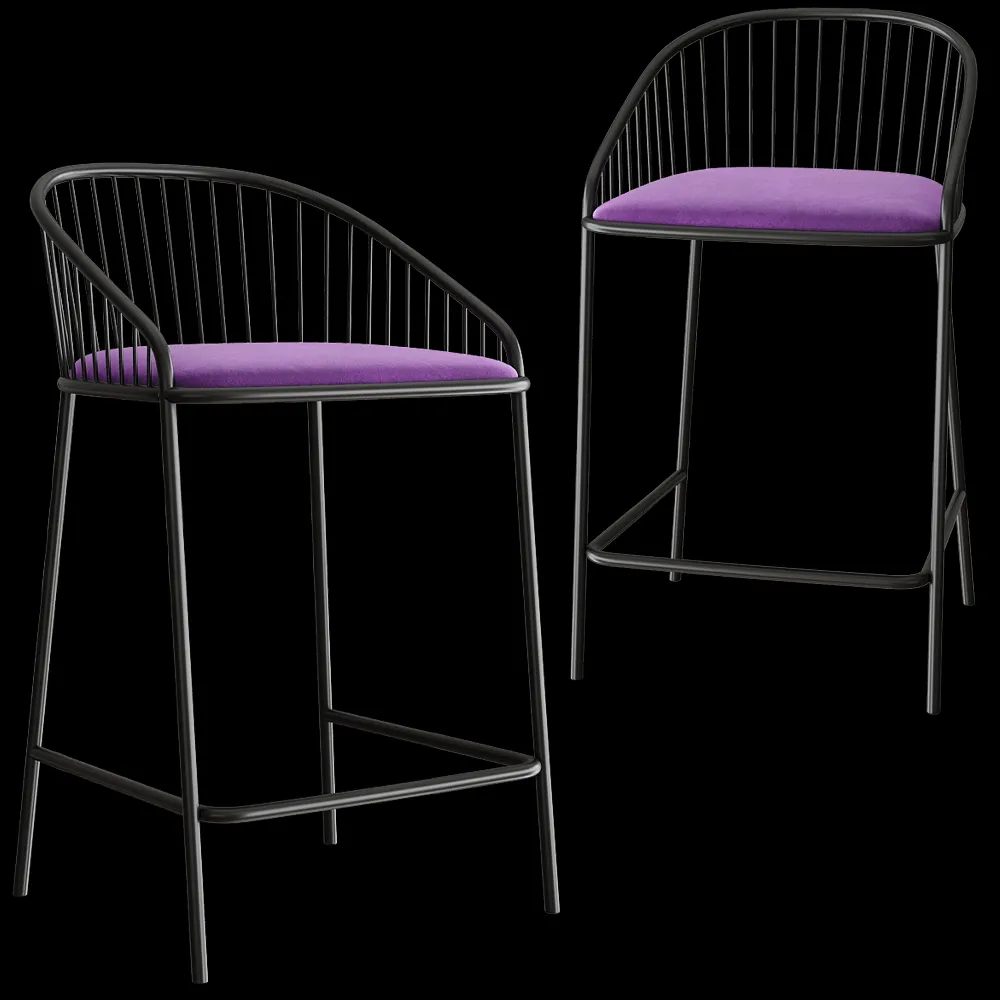 MISSANA – Semi barstool Agora 3ds Max