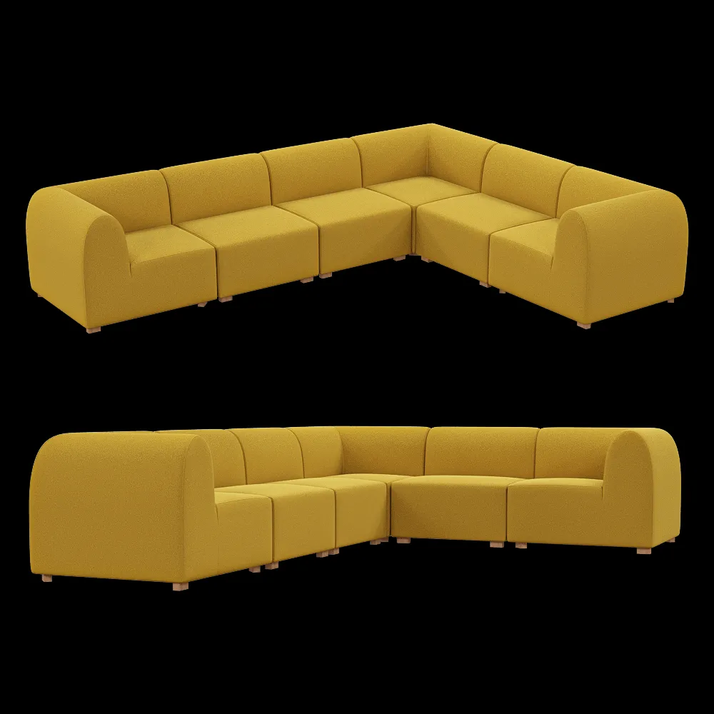 MISSANA – Sofa Rapanui System 3ds Max