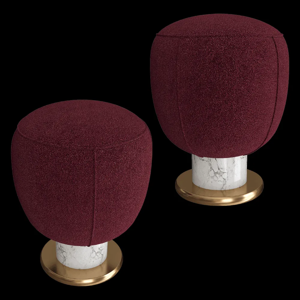 MISSANA – Toadstool Small Ottoman 3ds Max