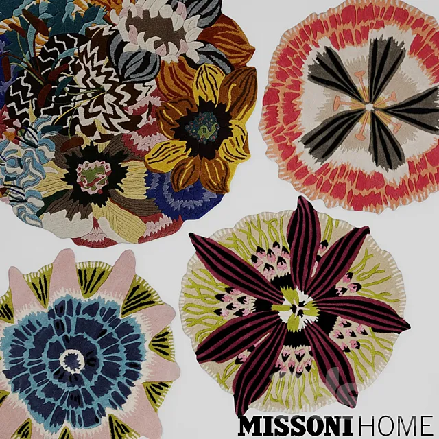 Missoni Home Carpets 3DS Max Model