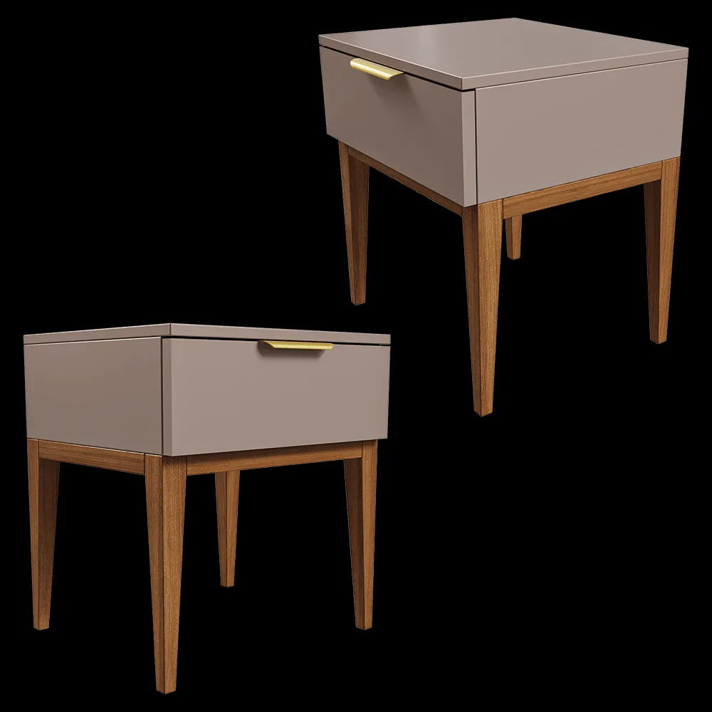 Mister Room – Bedside tabel DIAMOND WOOD 31 3ds Max