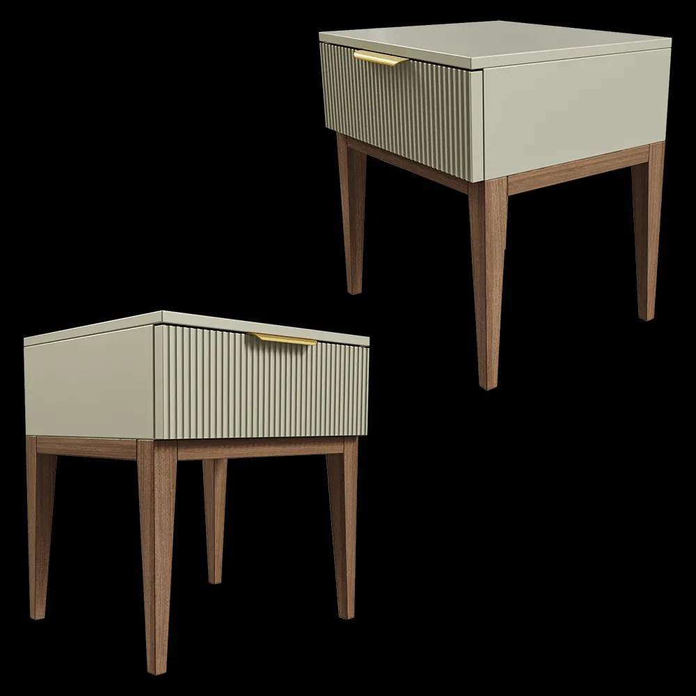 Mister Room – Bedside tabel DIAMOND WOOD 32 3ds Max