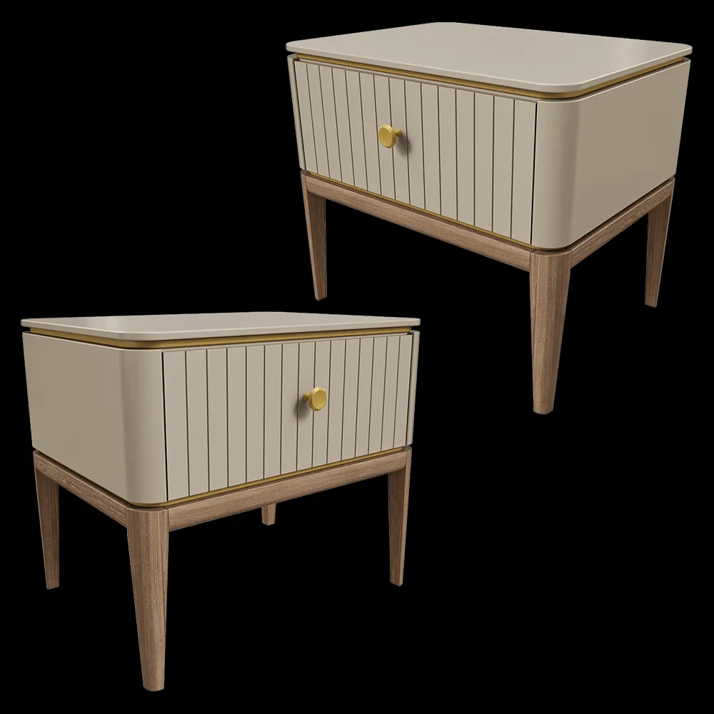 Mister Room – Bedside tabel MILANO 02-02 3ds Max