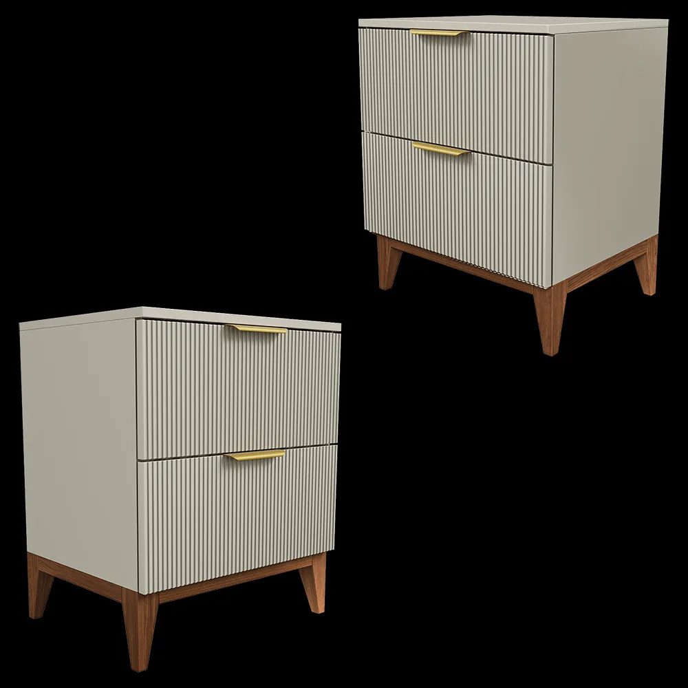 Mister Room – Bedside table DIAMOND WOOD 01 3ds Max