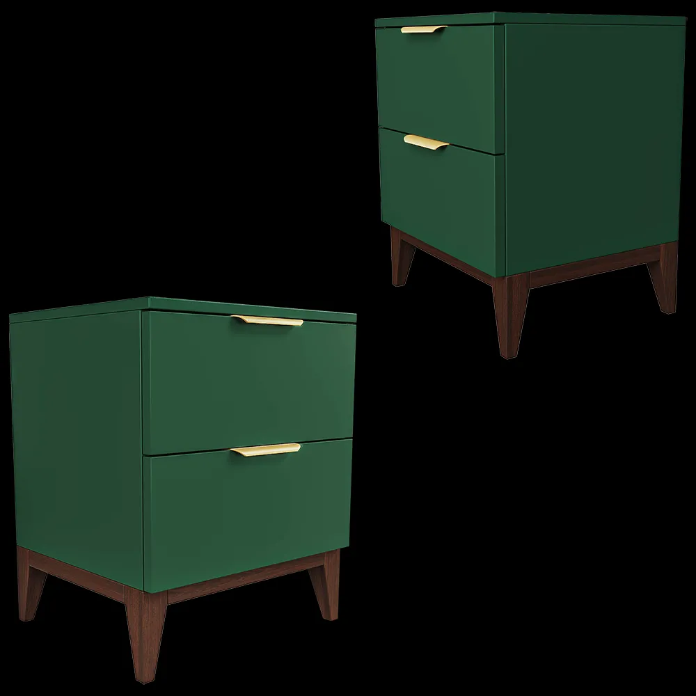 Mister Room – Bedside table DIAMOND WOOD 15 3ds Max