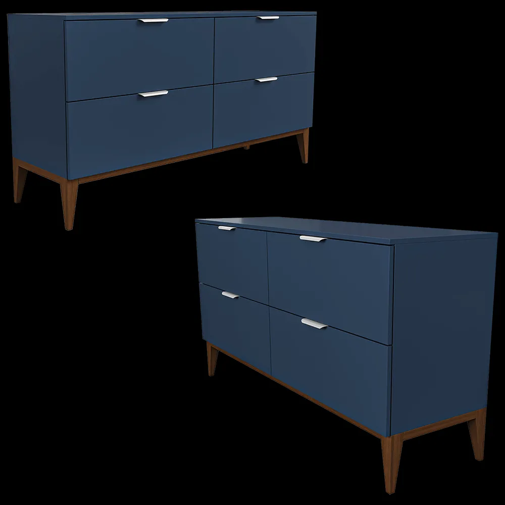 Mister Room – Chest of drawers DIAMOND WOOD 07 3ds Max