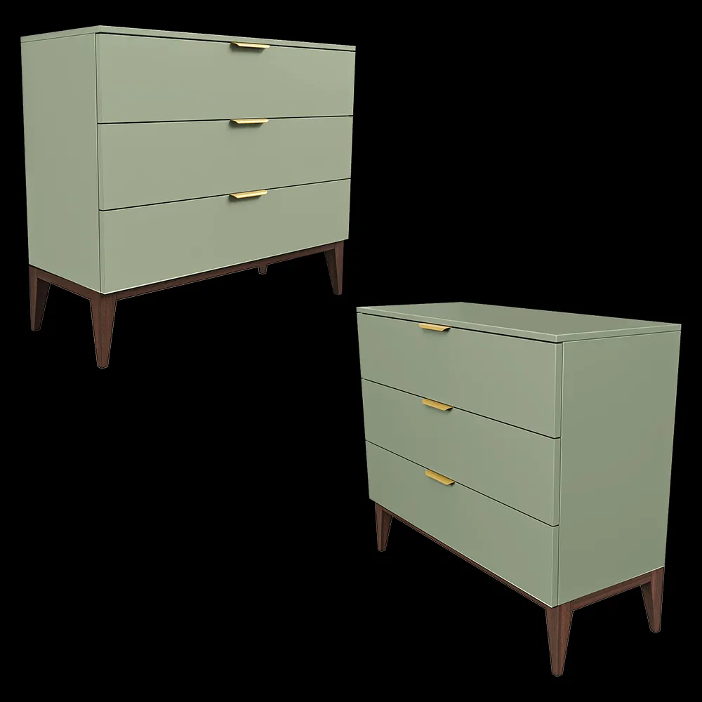 Mister Room – Chest of drawers DIAMOND WOOD 24 3ds Max