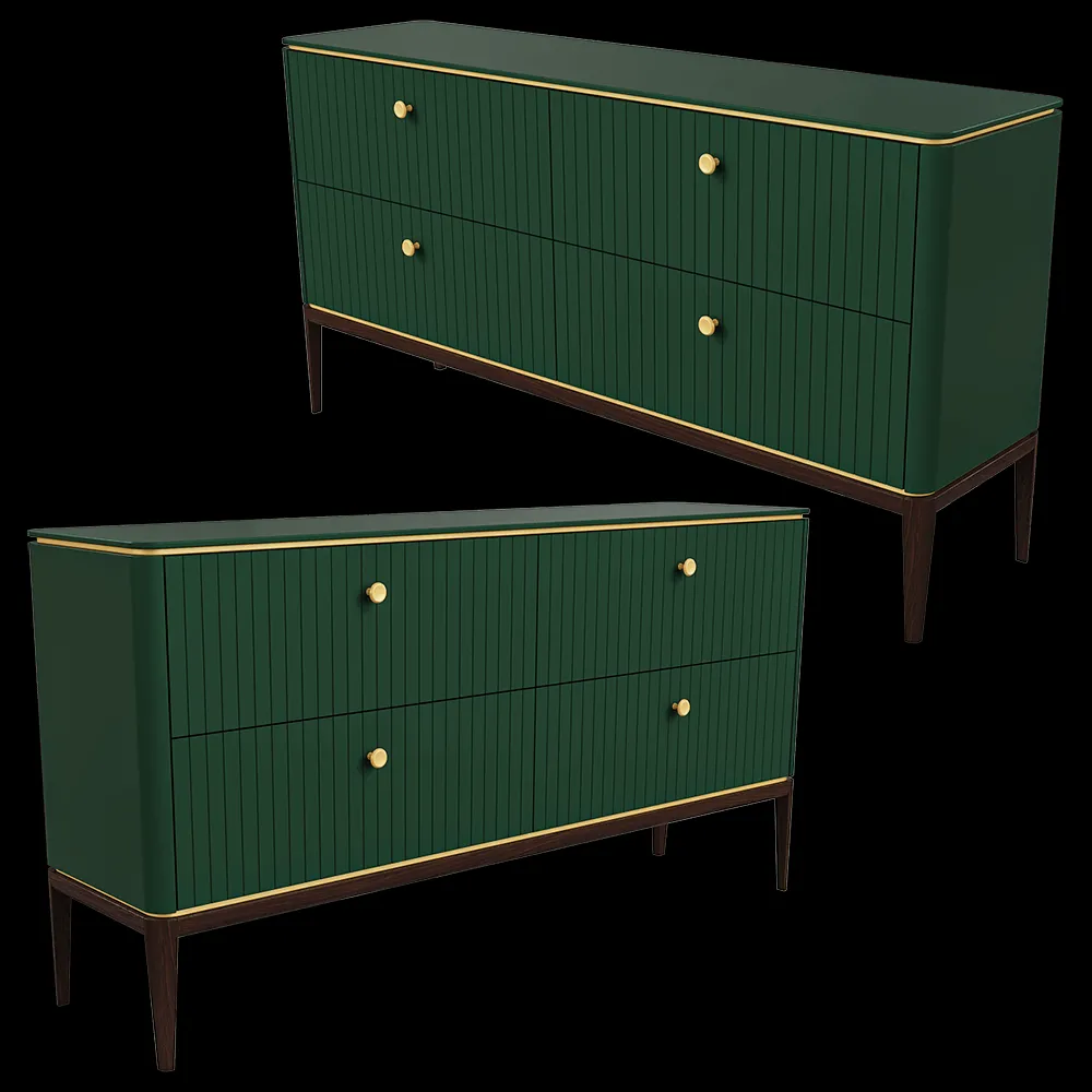 Mister Room – Chest of drawers MILANO 05-02 3ds Max