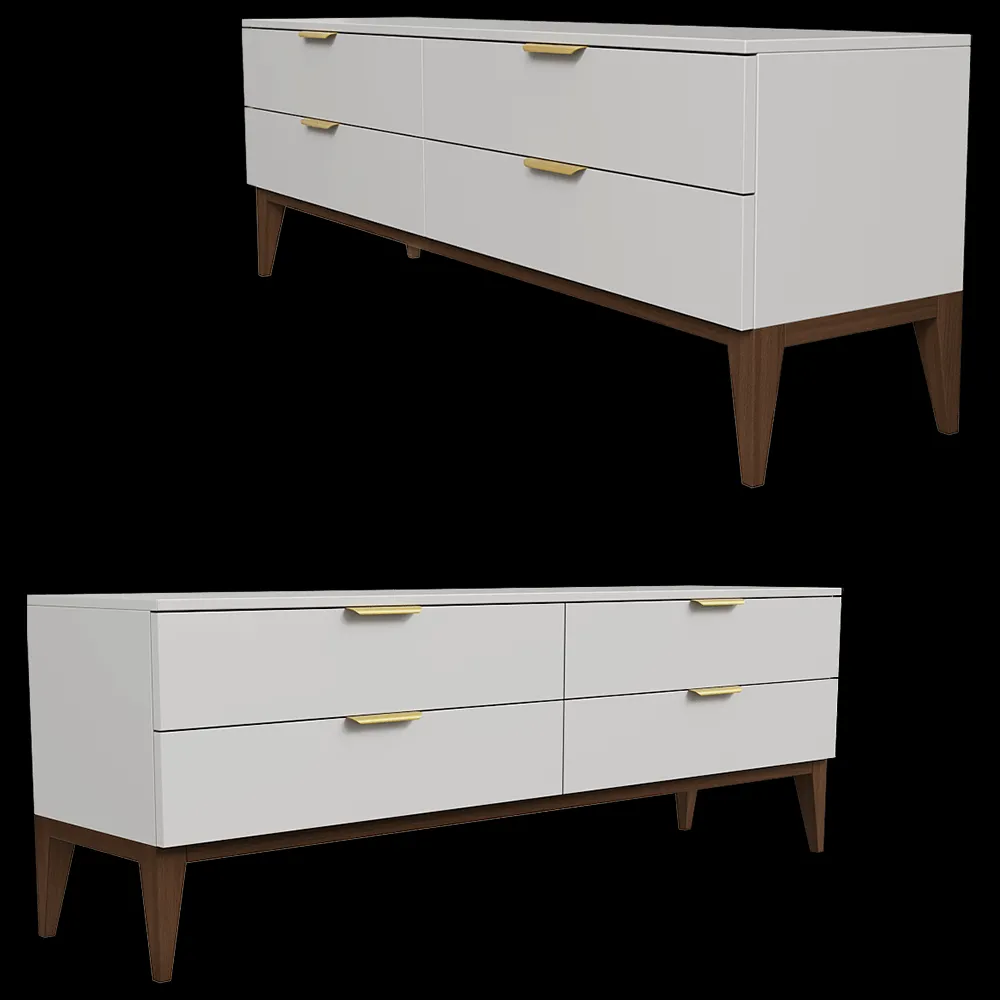 Mister Room – Chest of drawers & TV stand DIAMOND WOOD 25 3ds Max