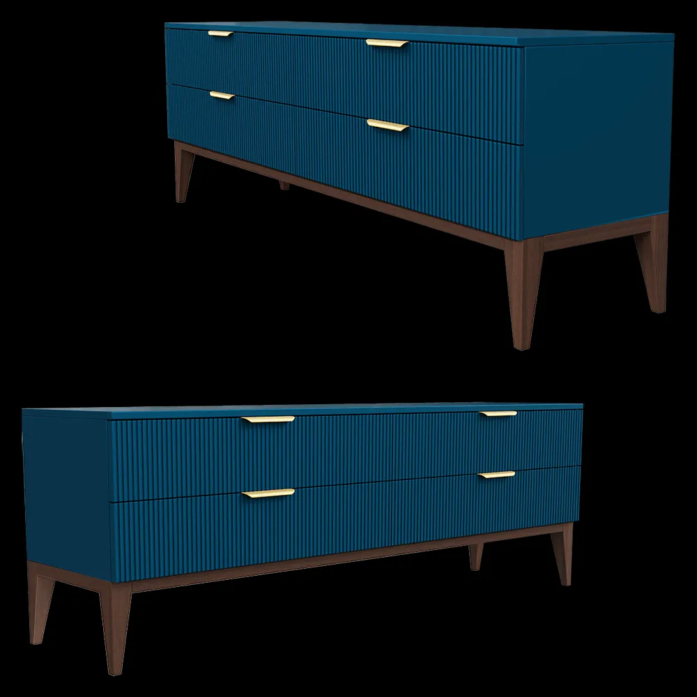 Mister Room – Chest of drawers & TV stand DIAMOND WOOD 26 3ds Max
