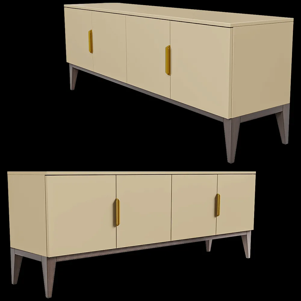 Mister Room – Chest of drawers & TV stand DIAMOND WOOD 27 3ds Max