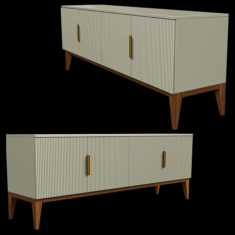 Mister Room – Chest of drawers & TV stand DIAMOND WOOD 28 3ds Max