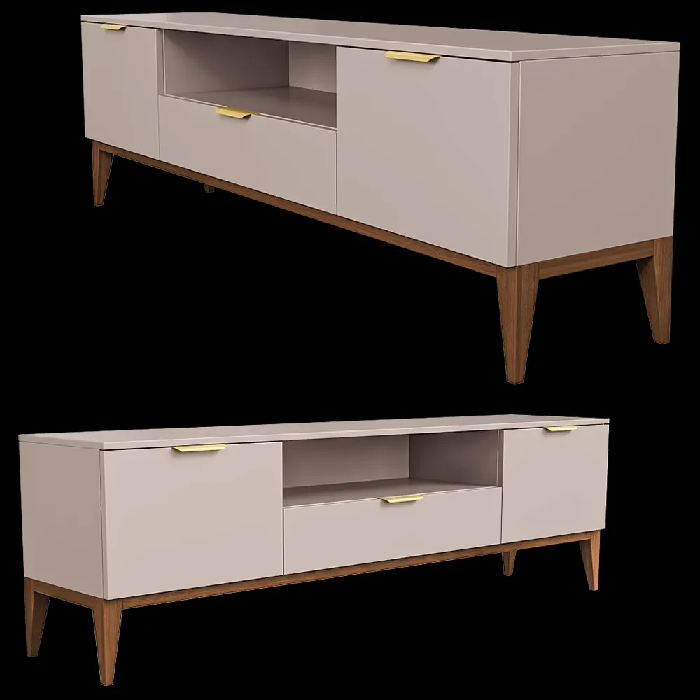 Mister Room – Chest of drawers & TV stand DIAMOND WOOD 29 3ds Max