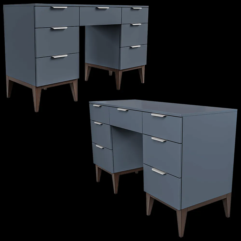 Mister Room – Desk DIAMOND WOOD 09 3ds Max