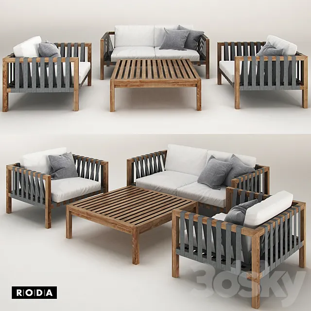 Mistral Sofa by Roda 3DSMax File