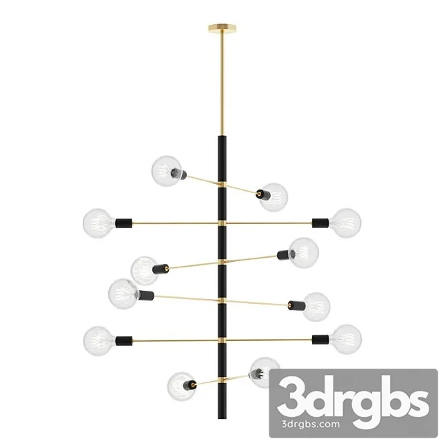 Mitzi astrid 12 light chandelier