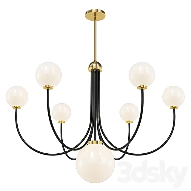 Mitzi coco chandelier 3ds Max