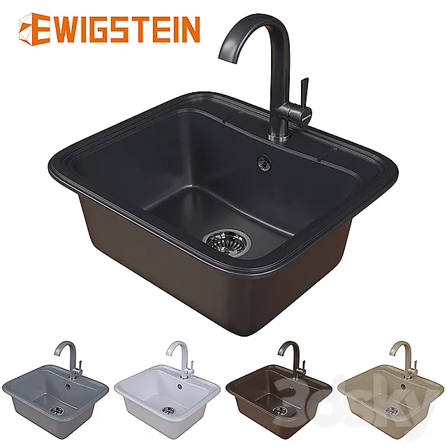 Mixer and sink EWIGSTEIN 3ds Max