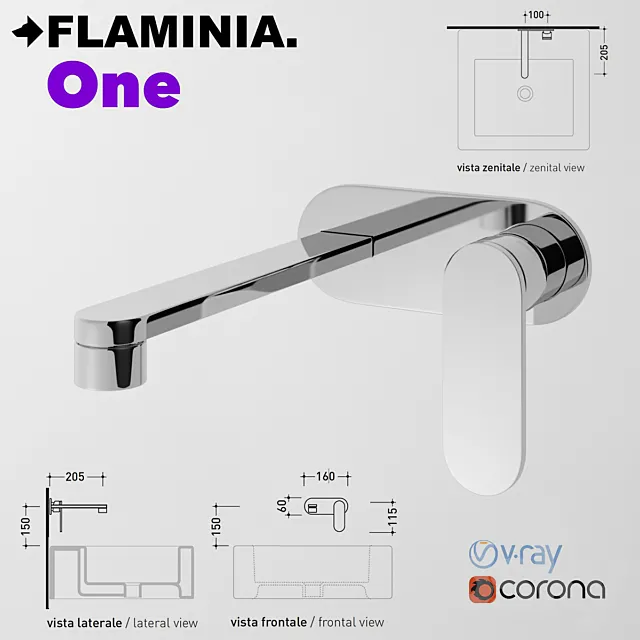 Mixer Flaminia One -113058 3DSMax File
