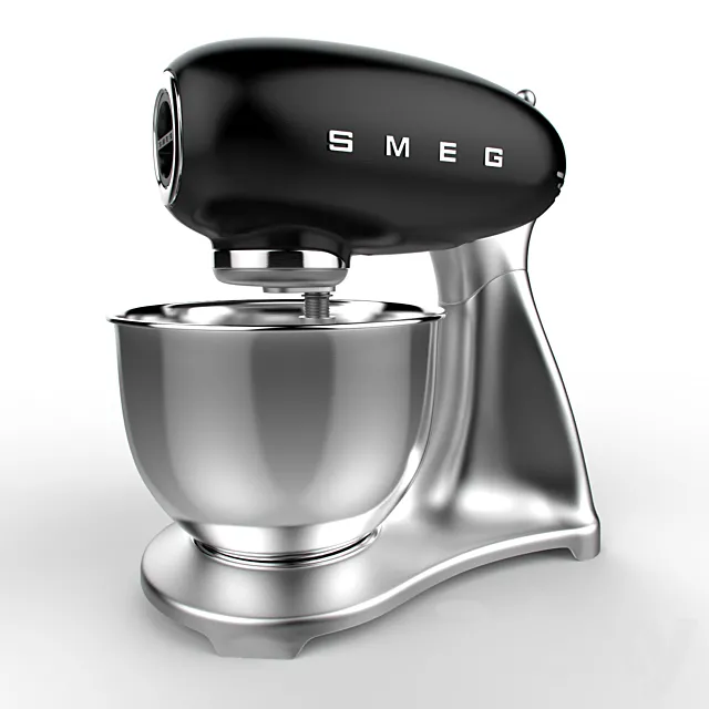 Mixer Smeg SMF01BLEU 3DS Max Model