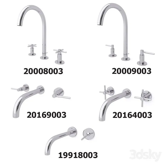 Mixers Grohe Atrio New SET 2 3dsMax Model