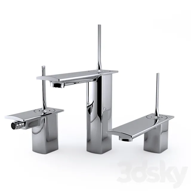 Mixers Jacob Delafon STANCE E14763-CP E14761-CP E14760-CP 3ds Max