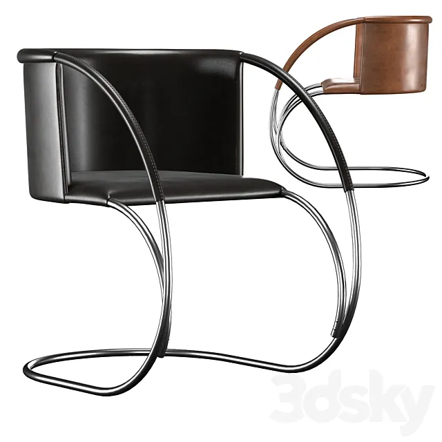 ML 33 Leather Chair 3DSMax File