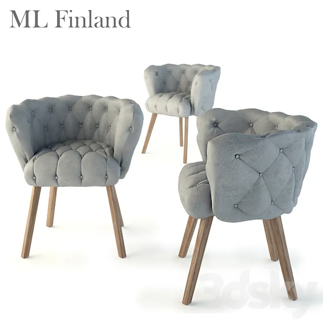 ML Finland Chaire 3DS Max Model