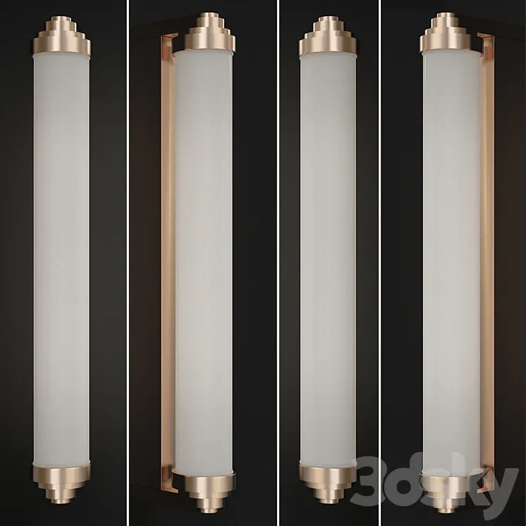 MLE – BATHROOM wall lamp 3DS Max
