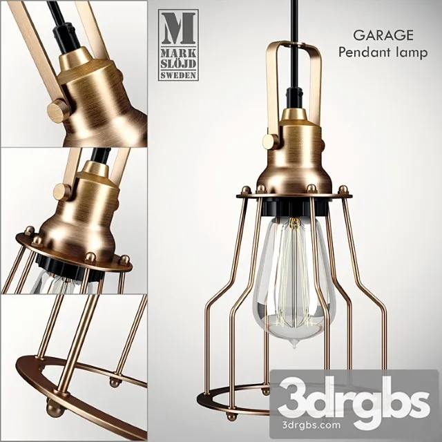 Mlg Garage Pendant Lamp 3dsmax Download