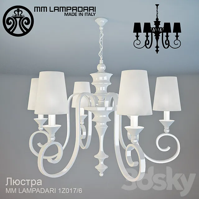 MM LAMPADARI 1Z0176 3DS Max Model