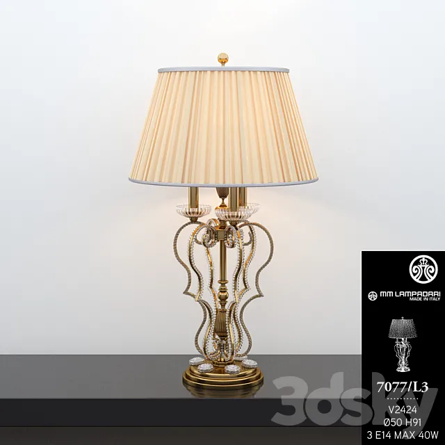 MM Lampadari 7077_L3 3DS Max Model