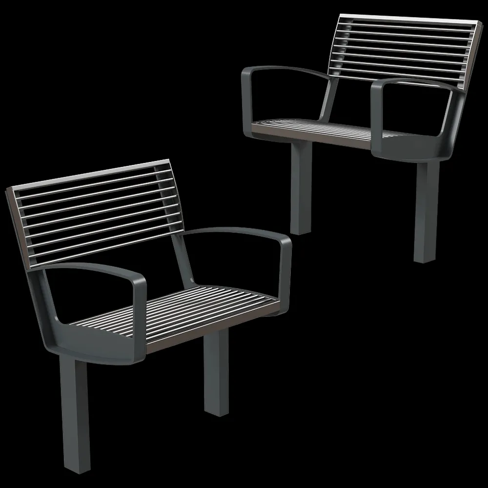 mmcité – Bench Intervera 3 3ds Max