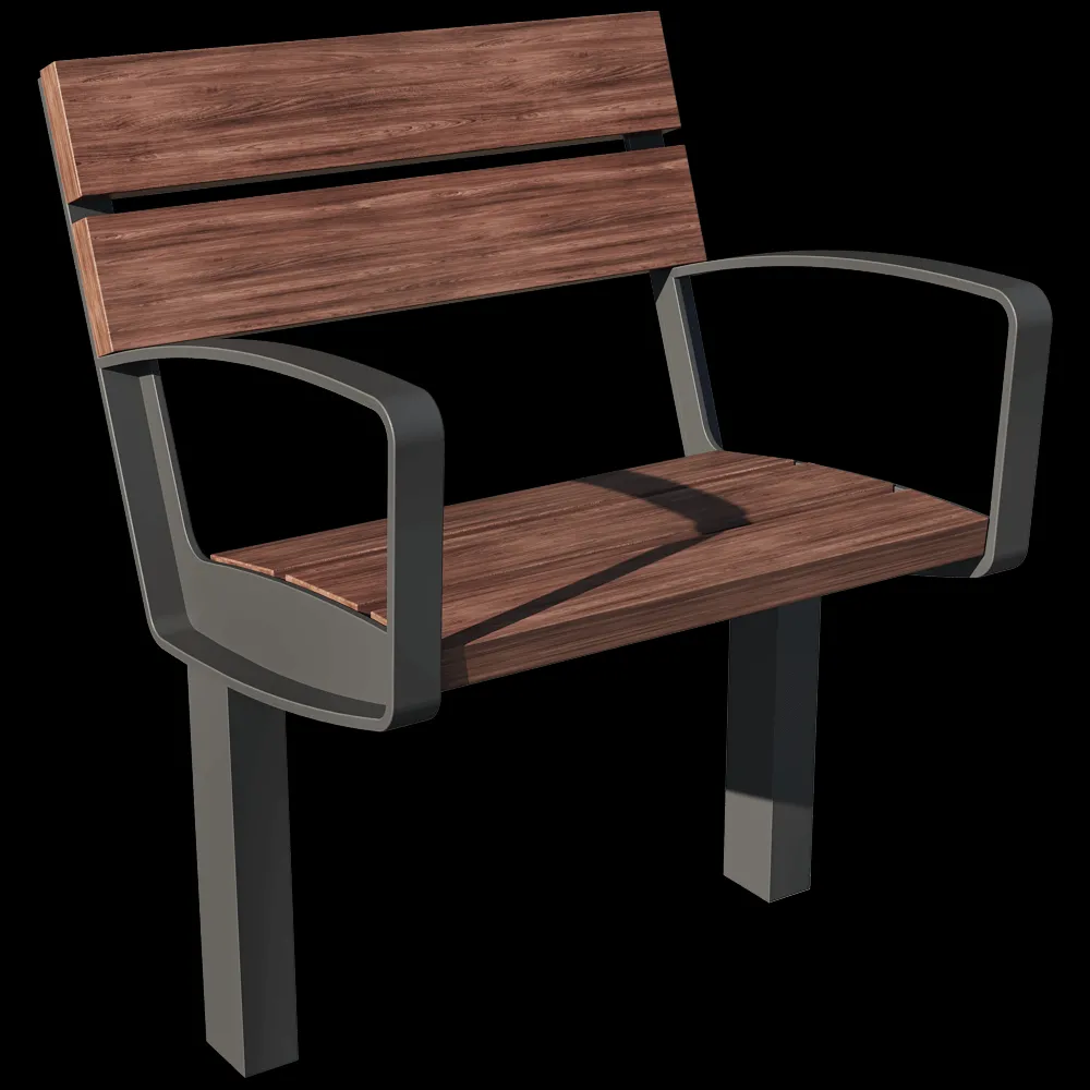 mmcité – Bench Intervera 3ds Max