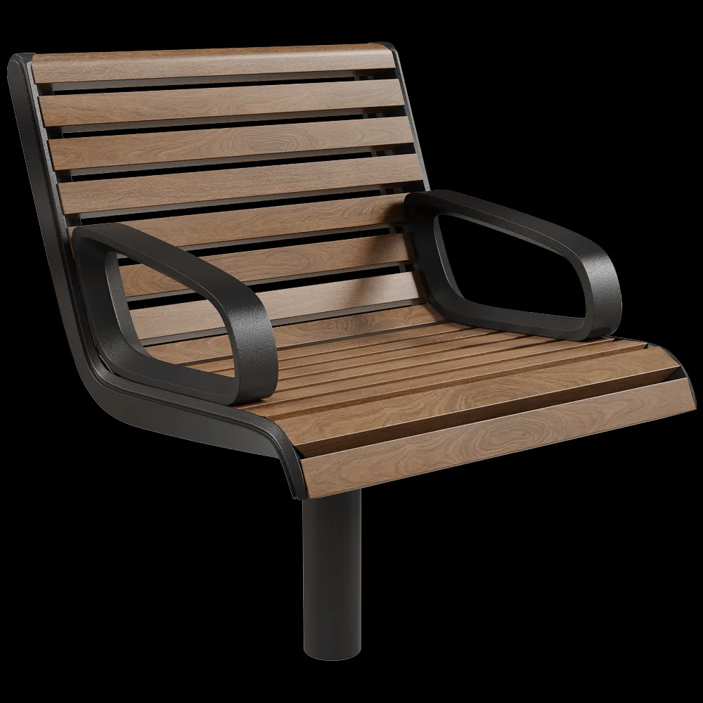 mmcité – Bench Port 3ds Max