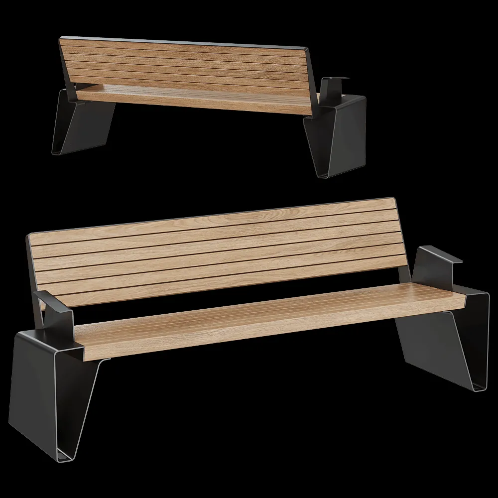 mmcité – Bench Radium 3ds Max