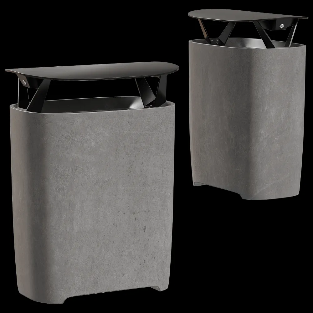 mmcité – Garbage bin Better 3ds Max