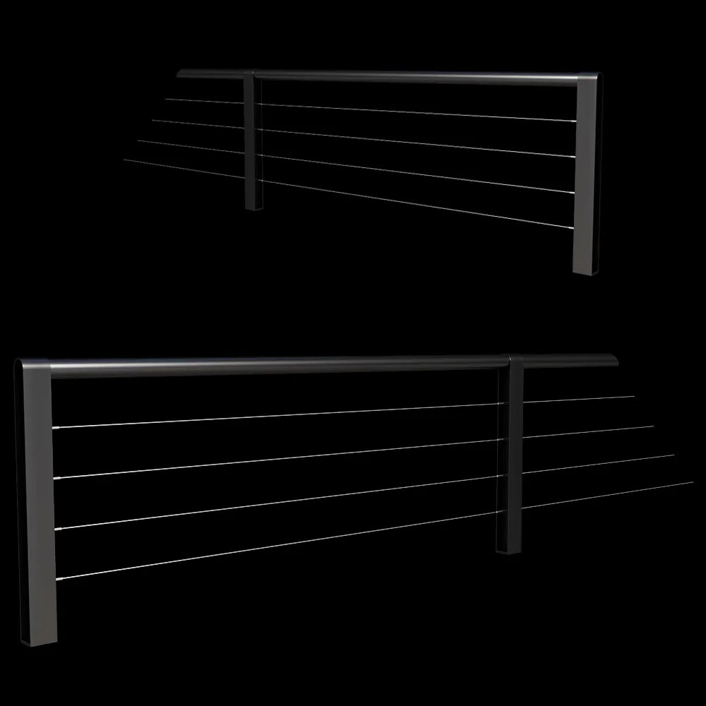 mmcité – Outdoor railing Cydlimit 3ds Max