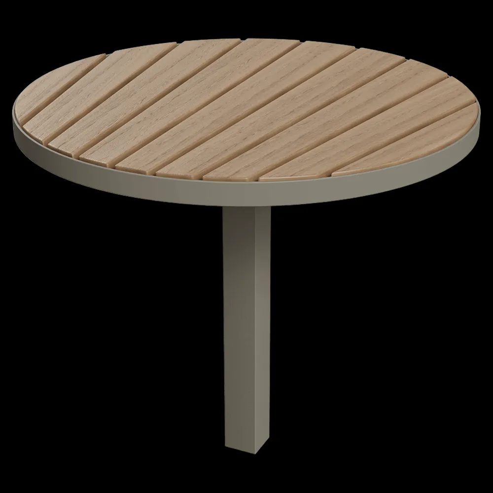 mmcité – Outdoor round table Lago 3ds Max