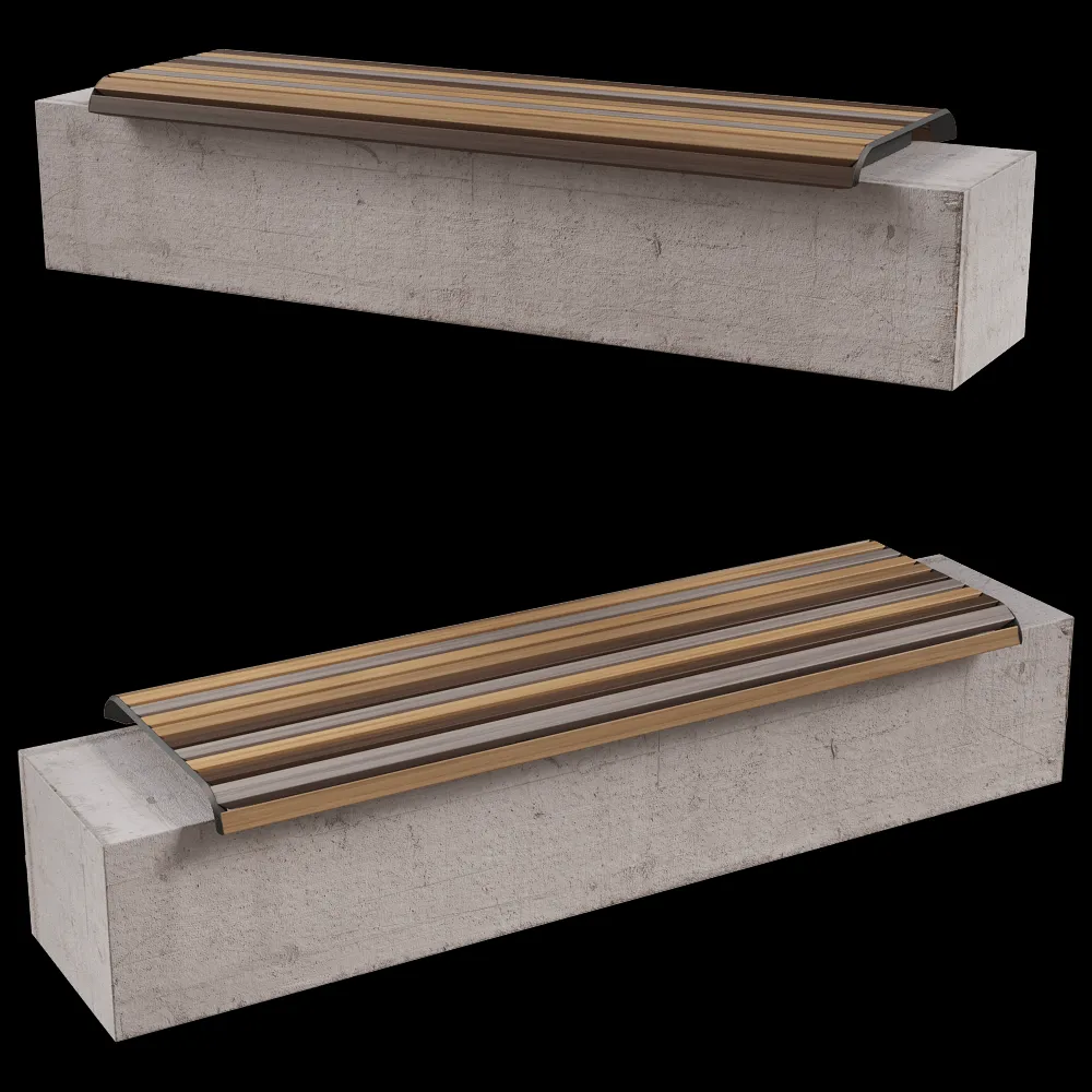 mmcité – Seating element Port 2 3ds Max