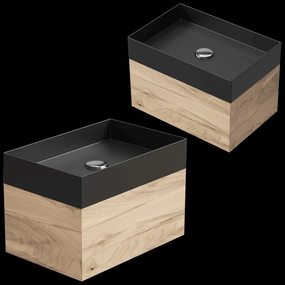 Moab80 – Cabinet with washbasin LES06 3ds Max