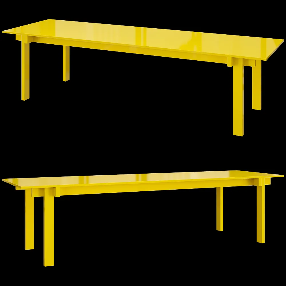Moca – Table RIB model A 3ds Max