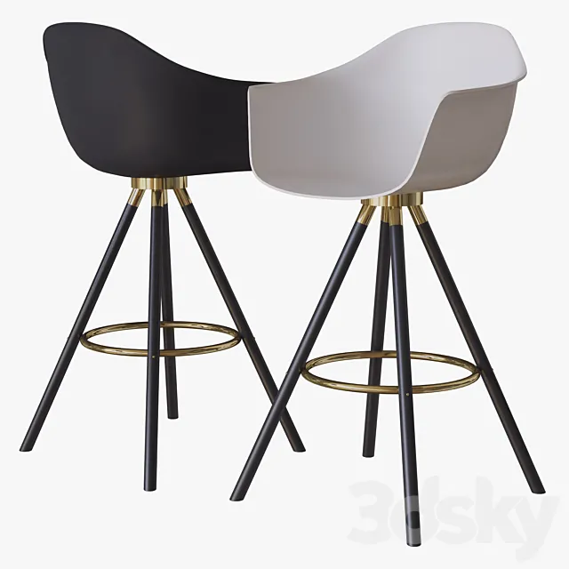 MODA BAR CHAIR CULTFURNITURE 3DSMax File