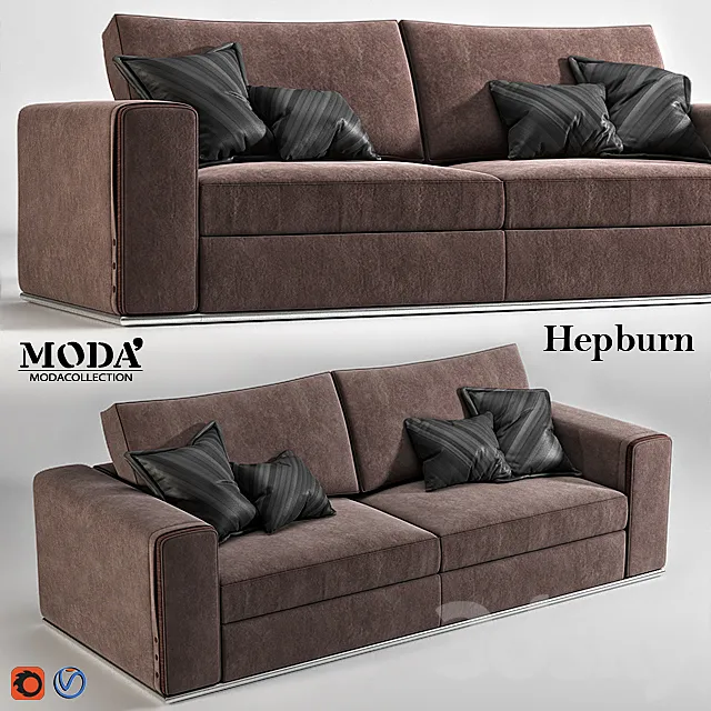MODA Hepburn sofa 3DSMax File