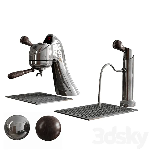 modbar ESPRESSO SYSTEM AV 3DS Max Model