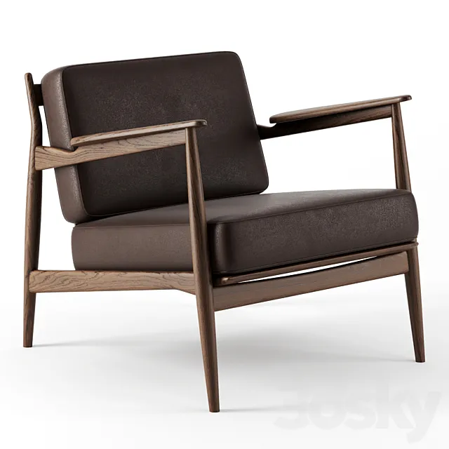 Model 107 chair by Magnus Olesen 3DSMax File