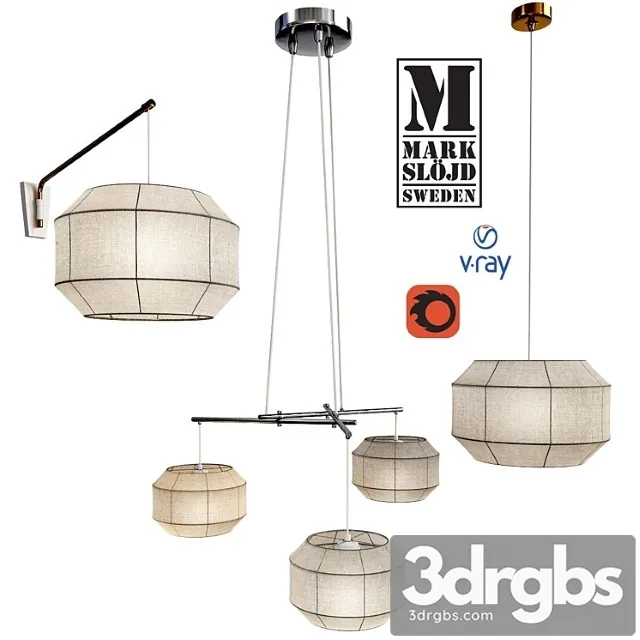 Model corse wall and ceiling light from markslojd sweden. 3dsmax Download