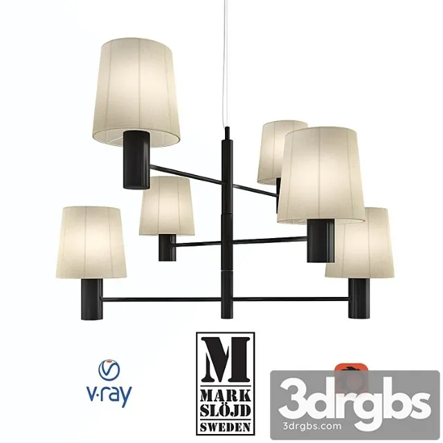 Model london ceiling light from markslojd sweden. 3dsmax Download